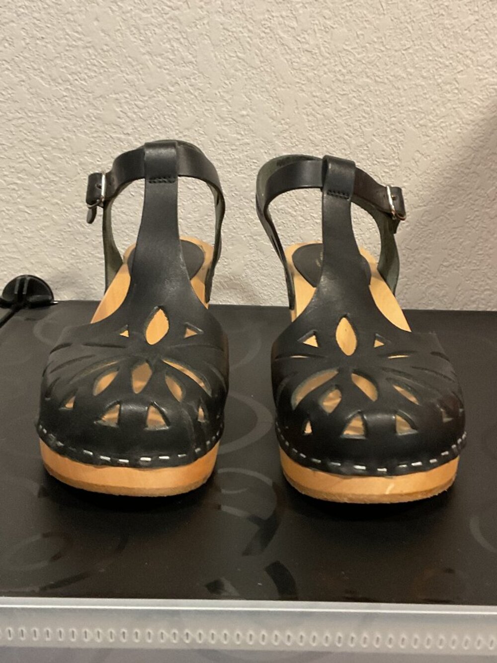 New Swedish Hasbeens Lacy clog 40 - Picture 3 of 7